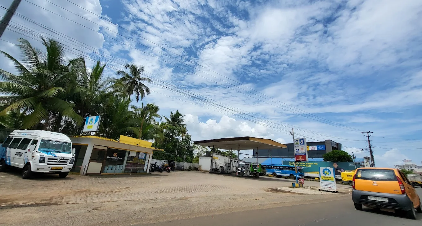 Bharat Petroleum, Petrol Pump -T K Kuruvilla (Thachara) & Co